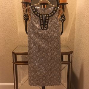 Tory Burch sleeveless metallic dress